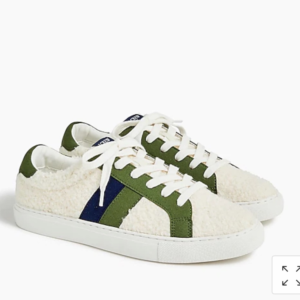 J.cree shearling sneakers